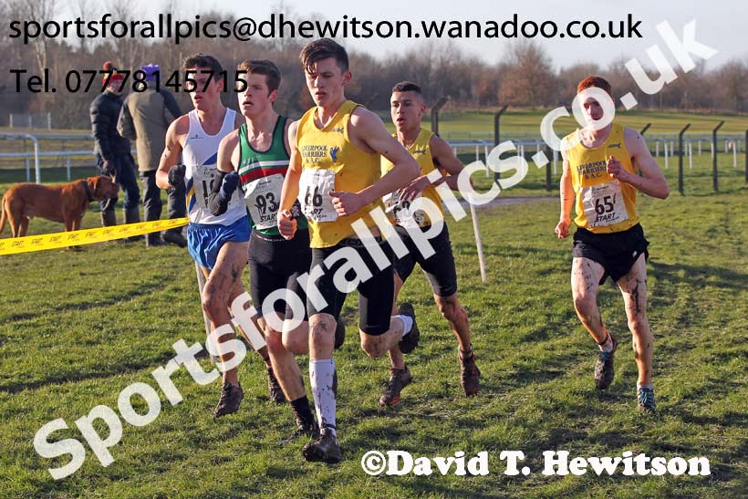 Mens juniors Northern Cross Country  Championships, Pontefract. Photo: David T. Hewitson/Sports for All Pics